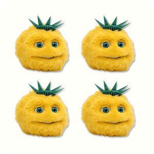 Liberty Biberty 4PCS